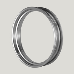 3&frac14;&quot; x 21&quot; Rolled Edge Carbon Steel Rim